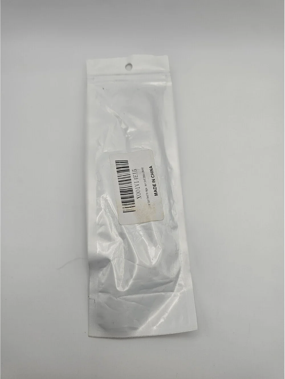 Black Silicone Watch Band 38mm S M Sport Strap Perforated New Sealed
